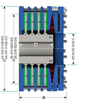 Pin Drive Spring Set Brakes - 2